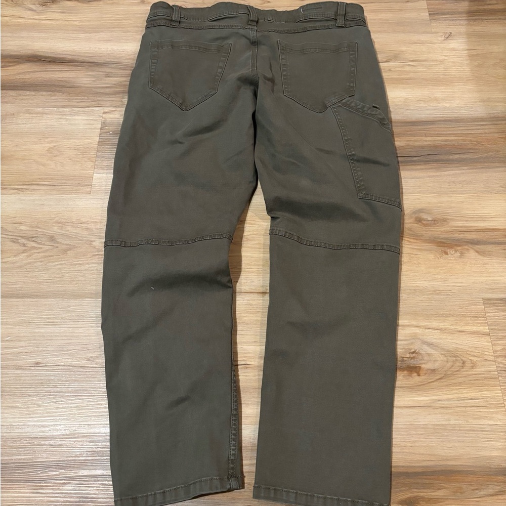 Green vintage cargo Jean